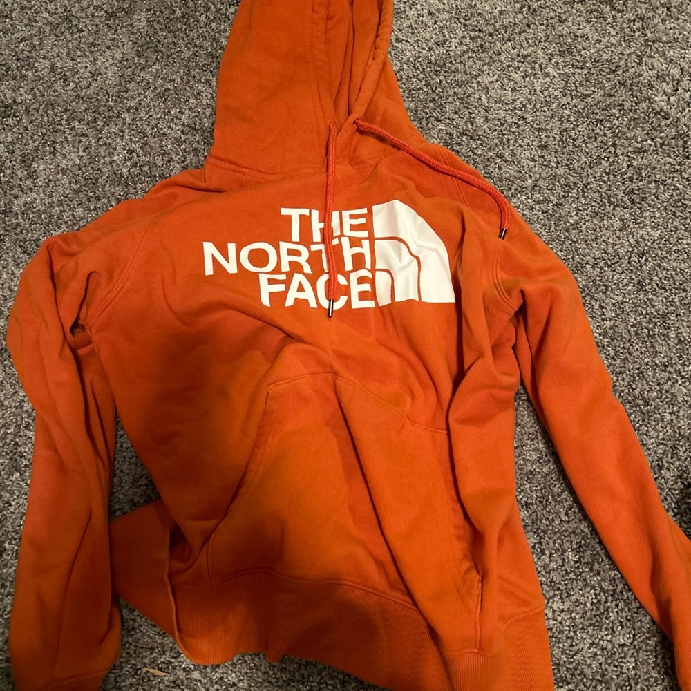 The North Face Orange Hoodie